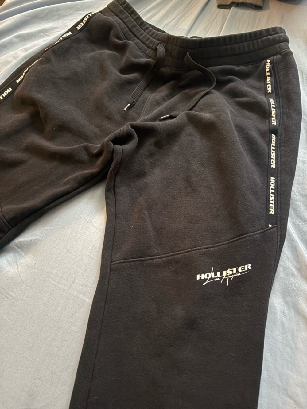 Men's Hollister Logo-Trim Athletic Jogger Sweatpants
